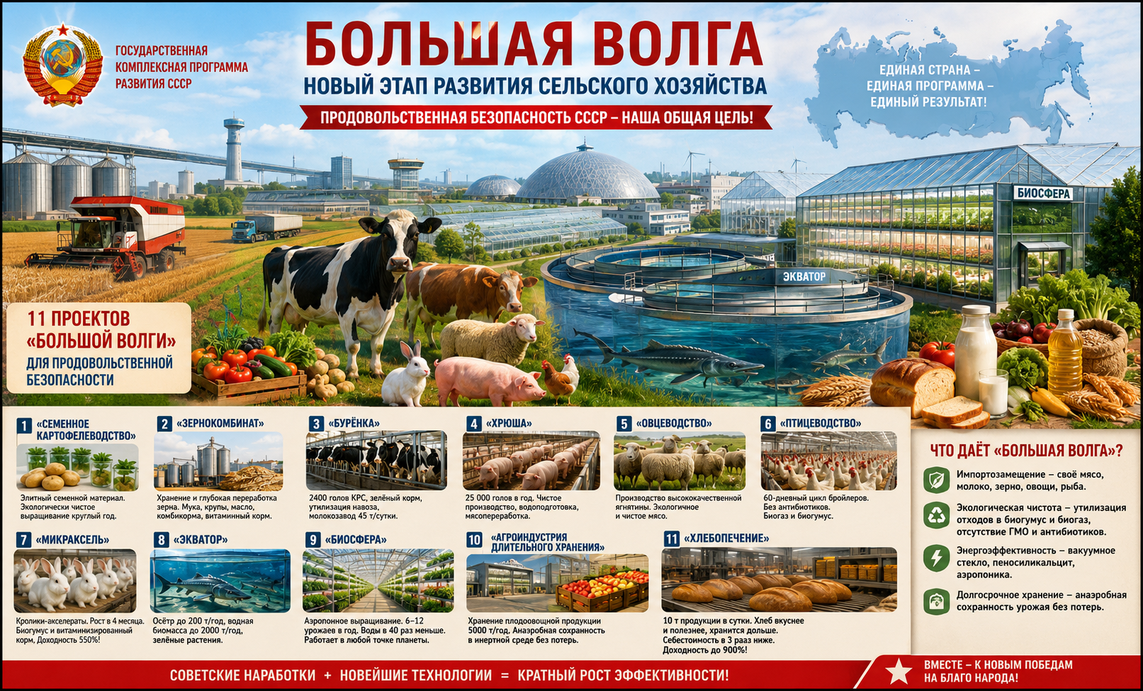 Комплексная программа развития СССР "Большая Волга"