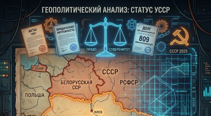 Правовой статус Украины в 2026 году: ничтожность независимости и юрисдикция СССР Правовой статус Украины