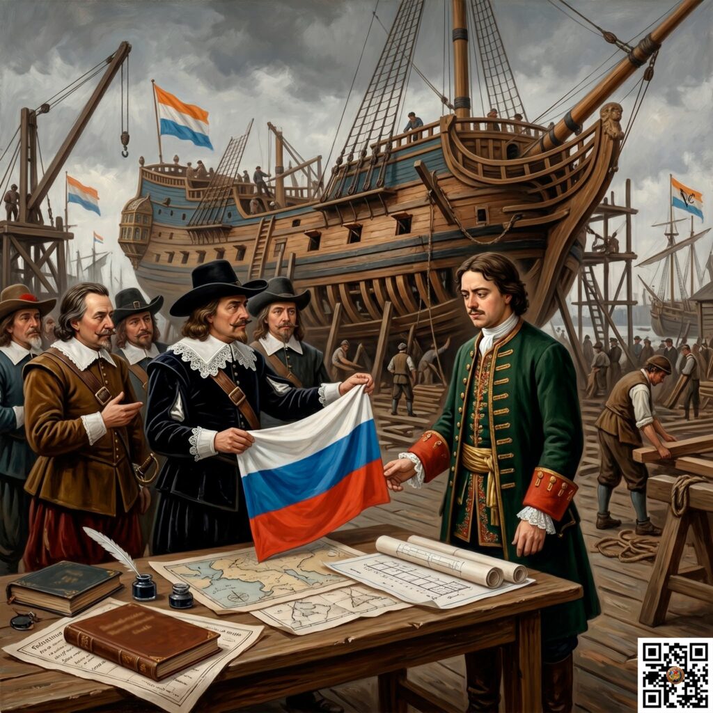 Бело-сине-красный триколор