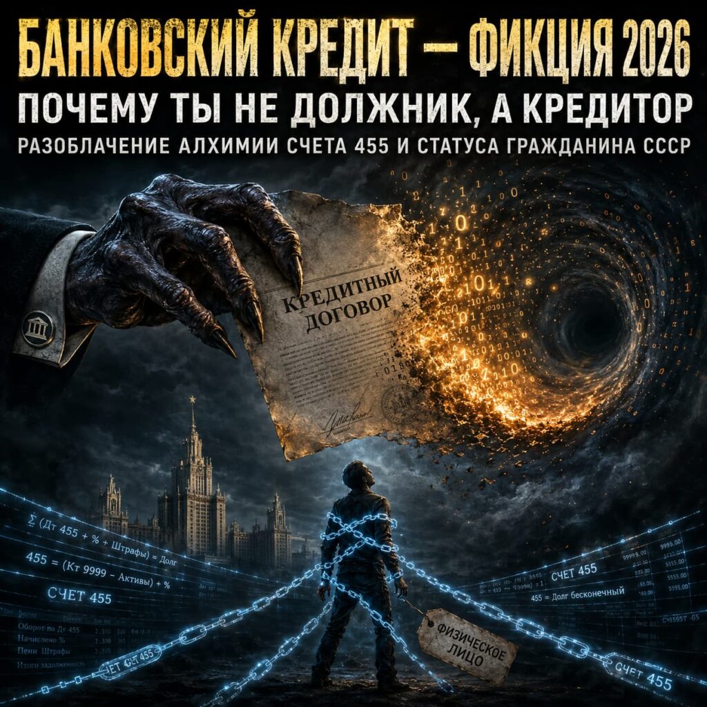 Банковский кредит фикция 2026