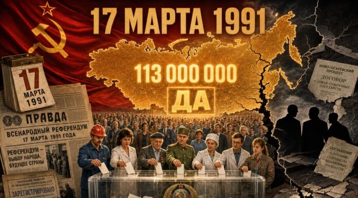 Всесоюзный референдум 17 марта 1991 года: юридический фундамент нерушимости СССР референдум 17 марта 1991