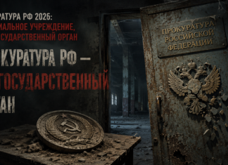 Прокуратура РФ 2026: колониальное учреждение, а не государственный орган Прокуратура РФ — колониальное учреждение, а не государственный орган