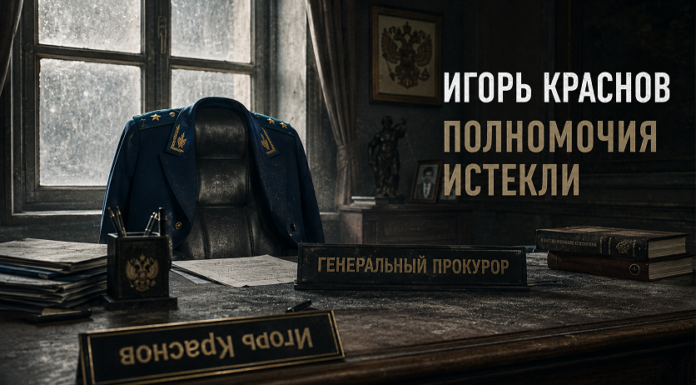 Игорь Краснов с 2025 года — ничтожный «генеральный прокурор» Игорь Краснов не имеет законных полномочий — кресло генерального прокурора пусто