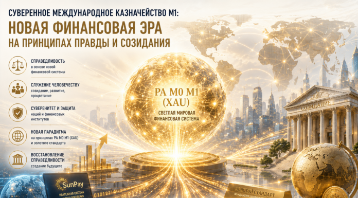 Суверенное Международное Казначейство М1: 10 июня 2025 года — начало золотой эры мировых финансов Суверенное Казначейство М1