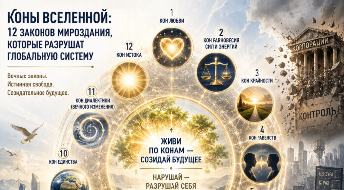 Коны Вселенной: 12 законов мироздания, которые разрушат глобальную систему Коны Вселенной