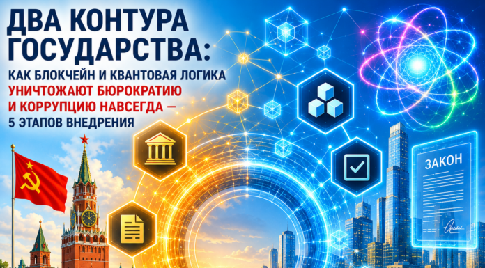Два контура государства: как блокчейн и квантовая логика уничтожают бюрократию и коррупцию навсегда — 5 этапов внедрения Два контура государства