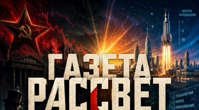 Газета Рассвет Выпуск 17: От Шкалы Кардашёва и возрождения СССР до цифрового блокчейн-государства Газета Рассвет