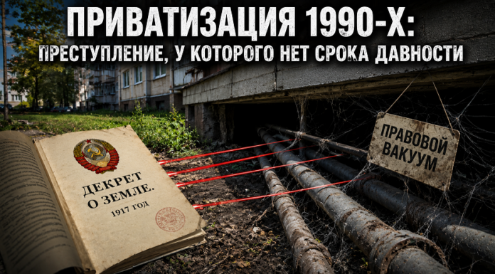 Приватизация 1990-х: государственное преступление, у которого нет срока давности Приватизация 1990-х — длящееся преступление, у которого нет срока давности