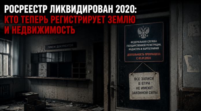 Росреестр ликвидирован в 2020 году: кто теперь регистрирует землю и недвижимость 3. Росреестр прекратил деятельность в 2020 году, его записи не имеют силы