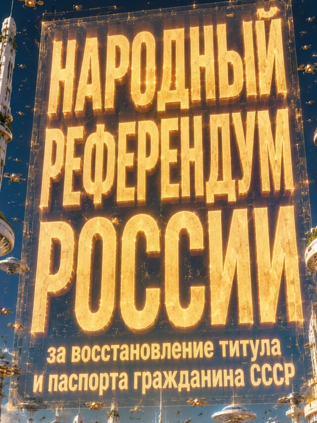 Как Народный Референдум Референдум России изменит  жизнь страны?