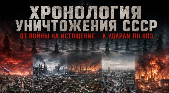 Хронология уничтожения России и СССР. Почему точечные удары по НПЗ начались только сейчас, и что на самом деле стоит за войной на истощение? хронология уничтожения России