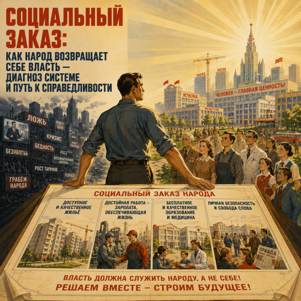 Социальный заказ общества