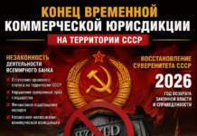 Конец временной коммерческой юрисдикции: незаконность деятельности Всемирного банка и восстановление суверенитета СССР в 2026 году