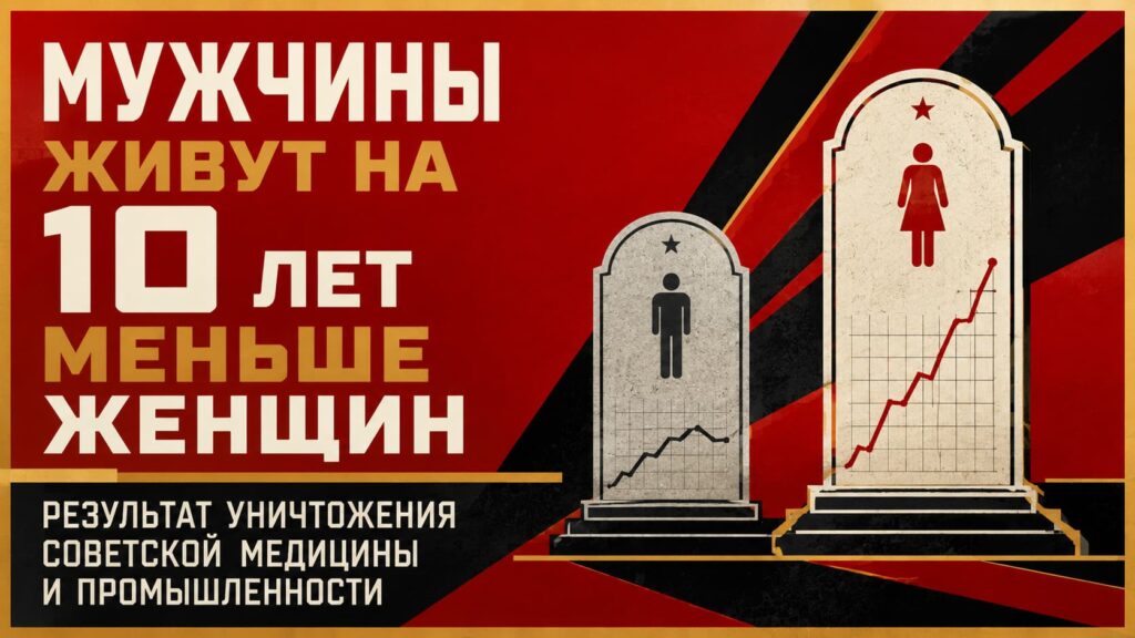 Демографическая катастрофа в России - график смертности
