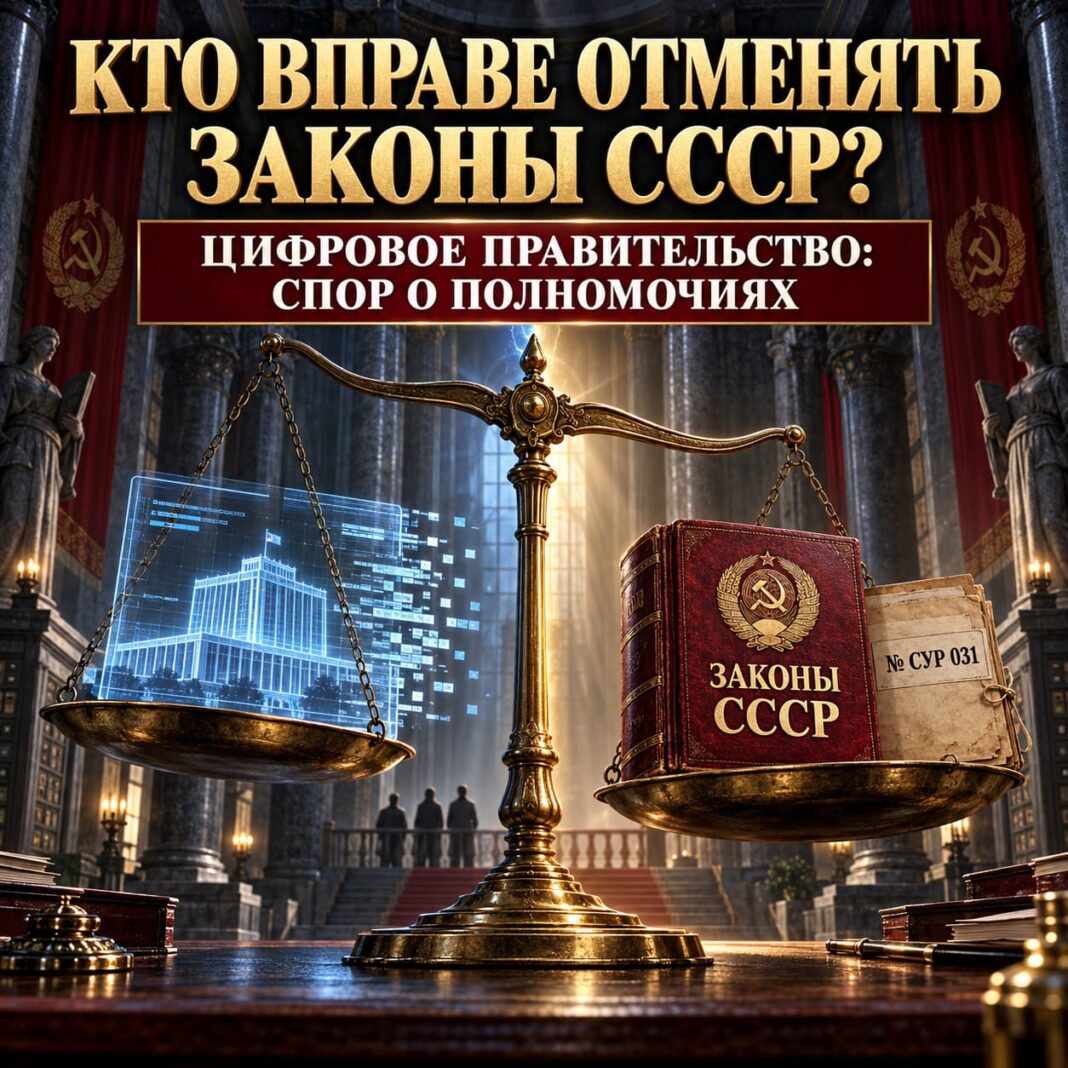Весы, цифровая панель и законы СССР