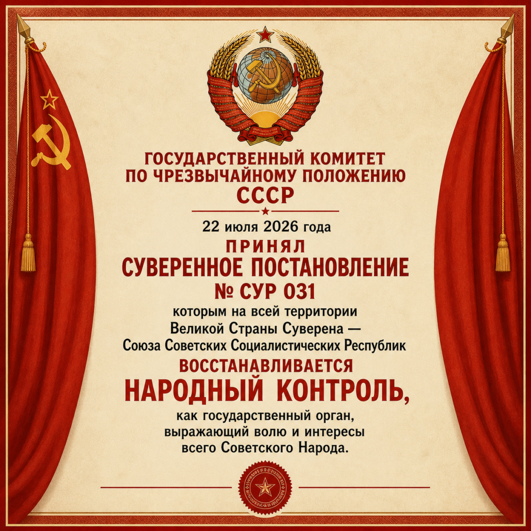 Народный Контроль СССР