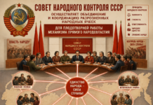 Совет Народного Контроля СССР: структура, функции и правовая основа