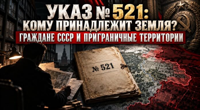 Указ № 521 и правовой статус граждан СССР: приграничные территории без границ Академия Гражданской Обороны СССР