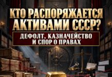 Дефолт торговой компании «Российская Федерация», позиция Суверенного Международного казначейства М1 и переход прав ОВД к ГКЧП СССР