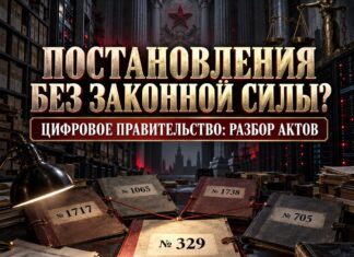 Ничтожные акты цифрового правительства: правовая оценка постановлений № 329, № 1717, № 1065, № 1738 и № 705