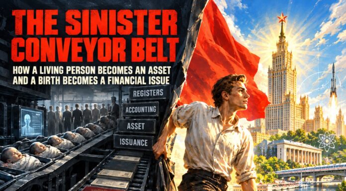 The Sinister Conveyor Belt: How a Birth Certificate Turns a Person into an Asset The Sinister Conveyor Belt: How a Birth Certificate Turns a Person into an Asset