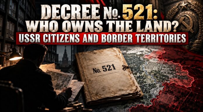 Decree No. 521 and the Legal Status of USSR Citizens: Border Territories Without Borders Decree No. 521 and the Legal Status of USSR Citizens: Border Territories Without Borders