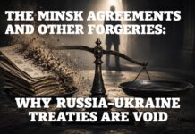 The Minsk Agreements and Other Forgeries: Why the Treaties Between the Russian Federation and Ukraine Are Void The Minsk Agreements and Other Forgeries: Why the Treaties Between the Russian Federation and Ukraine Are Void