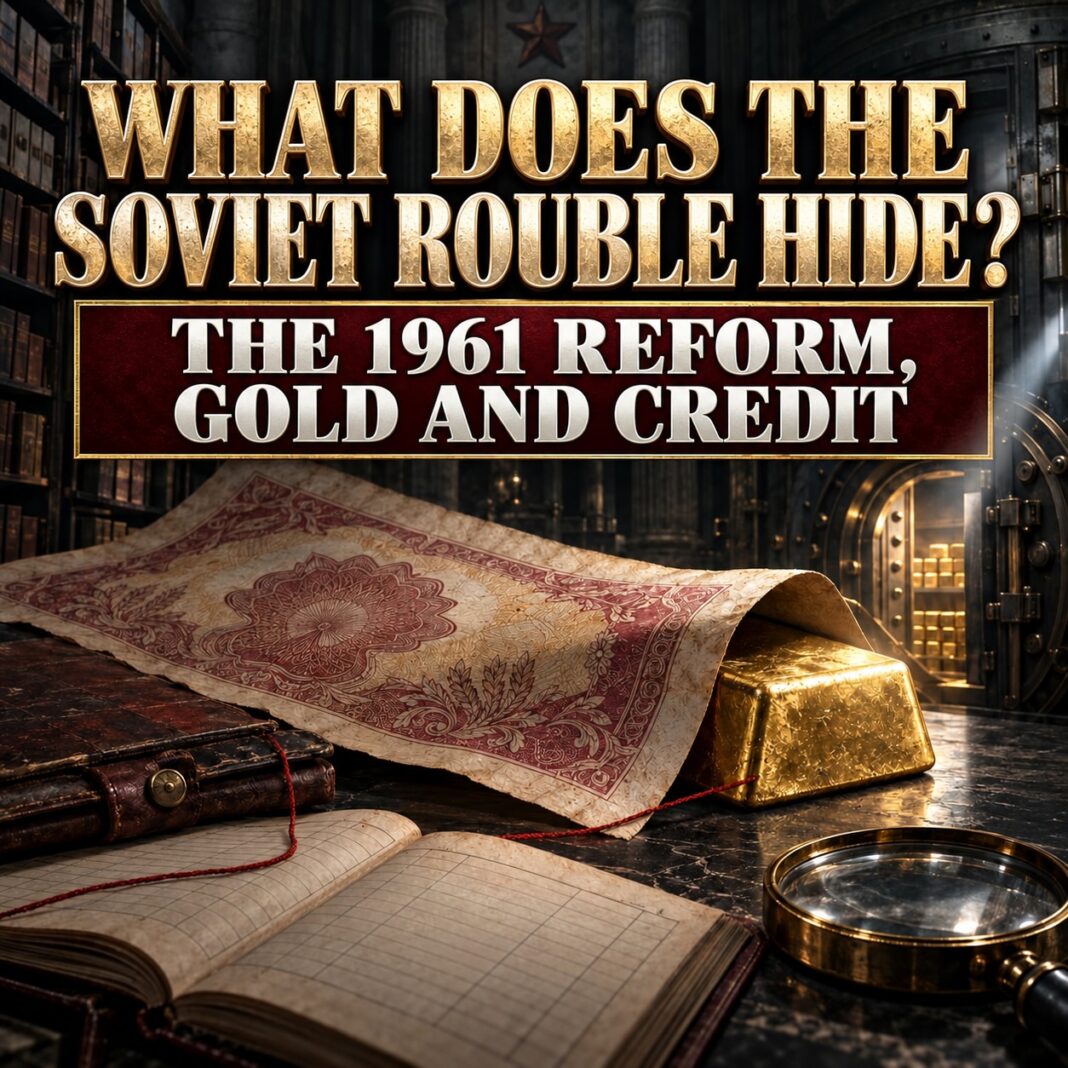 The 1961 Monetary Reform, the Rouble’s Gold Backing and Annual Soviet Loans to Citizens since 1992: A Historical and Legal Analysis — English cover The 1961 Monetary Reform, the Rouble’s Gold Backing and Annual Soviet Loans to Citizens since 1992: A Historical and Legal Analysis