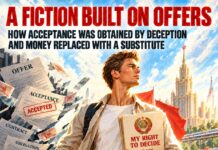 A FICTION BUILT ON OFFERS: HOW ACCEPTANCE WAS OBTAINED BY DECEPTION AND MONEY REPLACED WITH A SUBSTITUTE A FICTION BUILT ON OFFERS: HOW ACCEPTANCE WAS OBTAINED BY DECEPTION AND MONEY REPLACED WITH A SUBSTITUTE