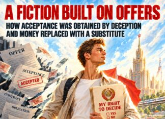 A FICTION BUILT ON OFFERS: HOW ACCEPTANCE WAS OBTAINED BY DECEPTION AND MONEY REPLACED WITH A SUBSTITUTE A FICTION BUILT ON OFFERS: HOW ACCEPTANCE WAS OBTAINED BY DECEPTION AND MONEY REPLACED WITH A SUBSTITUTE