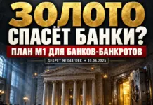От фиатных денег к золоту: М1 включило банки-банкроты в план финансового перехода От фиатных денег к золоту: М1 включило банки-банкроты в план финансового перехода