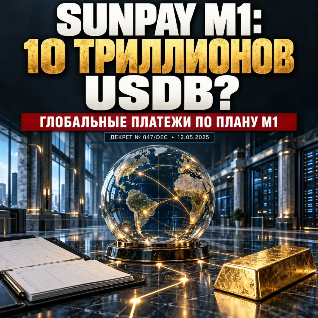 10 триллионов USDB для SunPay: М1 провозгласило глобальную платёжную систему 10 триллионов USDB для SunPay: М1 провозгласило глобальную платёжную систему