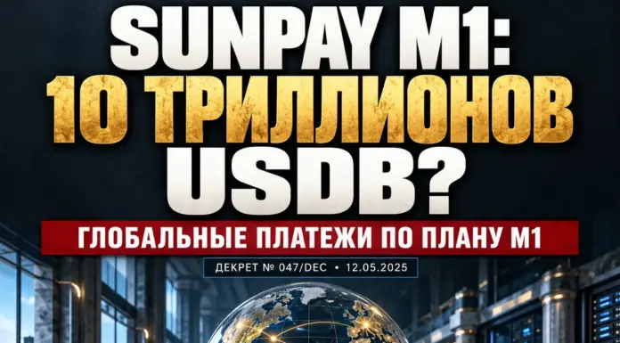 10 триллионов USDB для SunPay: М1 провозгласило глобальную платёжную систему 10 триллионов USDB для SunPay: М1 провозгласило глобальную платёжную систему