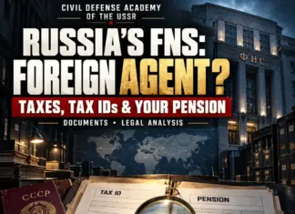 The FTS as a Foreign Agent and Commercial Entity: Invalidity of TINs and Individual Record-Keeping, and USSR Pension Fund Obligations FNS as a Foreign Agent and Commercial Structure: Nullity of the INN, Individual Personalized Accounting, and Obligations of the USSR Pension Fund