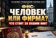 Налоговый статус гражданина СССР и его именной фирмы: приказ ФНС № ЕД-7/14/376, учётные формы и приоритет законов СССР